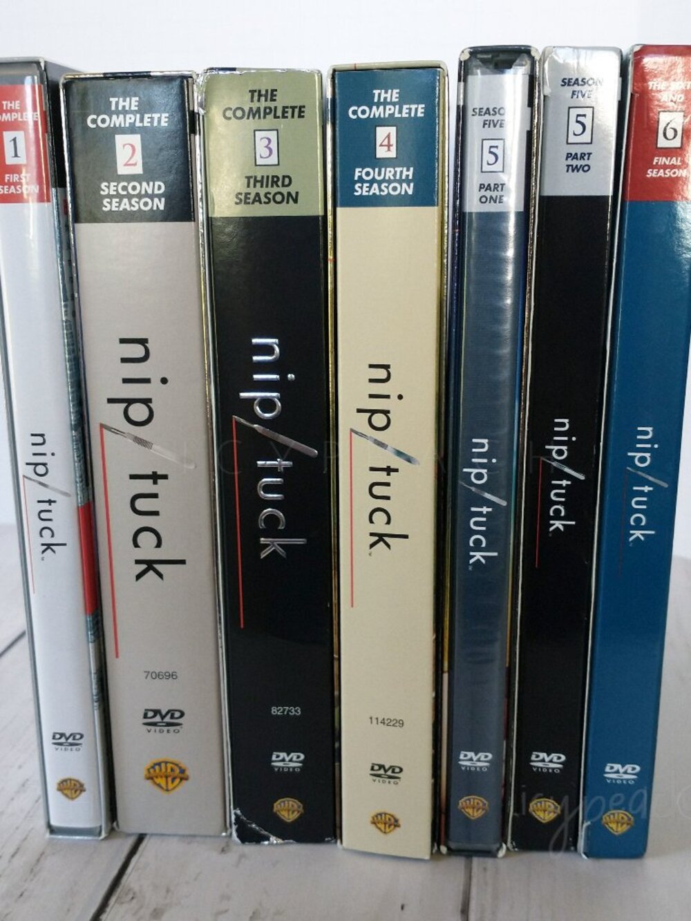 Nip/Tuck Complete TV Series 35 DVD Set Seasons 1-6 (7 Boxed Sets) Medical Drama